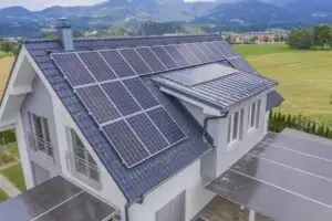 Casas com energia solar